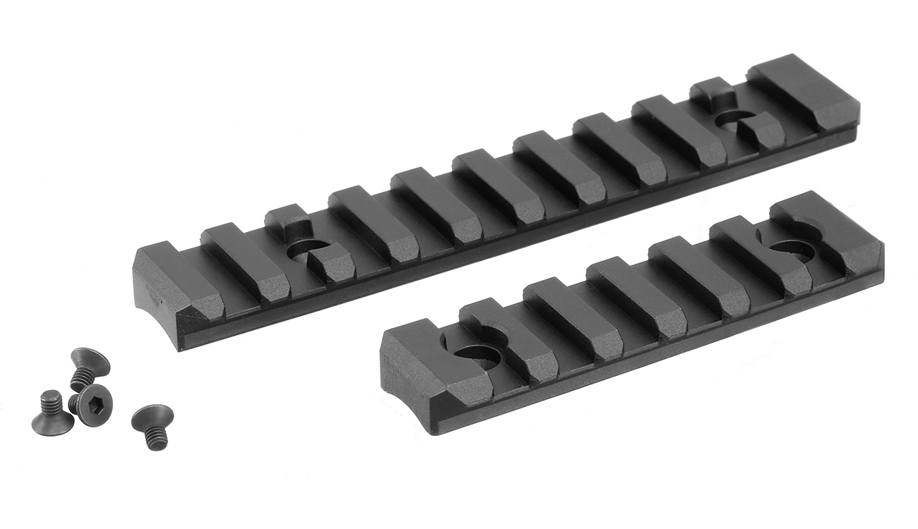 Action Army AAP-01 Tactical 21mm Rail Set oben / unten schwarz