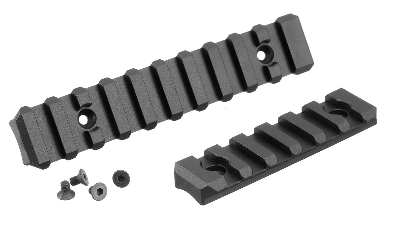 Action Army AAP-01 Tactical 21mm Rail Set oben / unten schwarz Bild 1