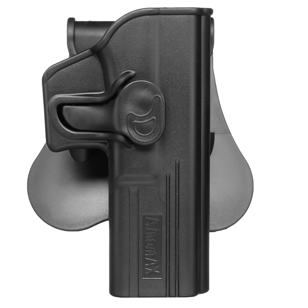 Amomax Tactical Holster Polymer Paddle für Glock 17 / 22 / 31 Rechts schwarz