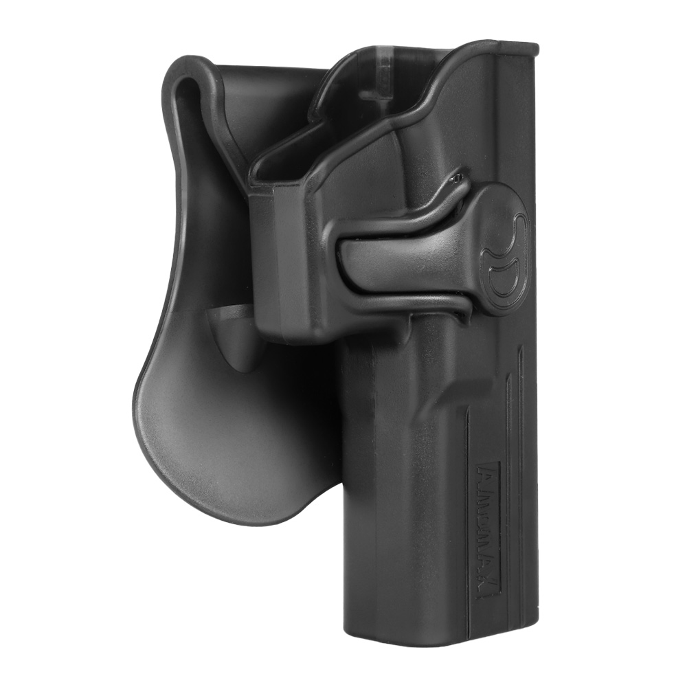 Amomax Tactical Holster Polymer Paddle für Glock 17 / 22 / 31 Rechts schwarz Bild 1