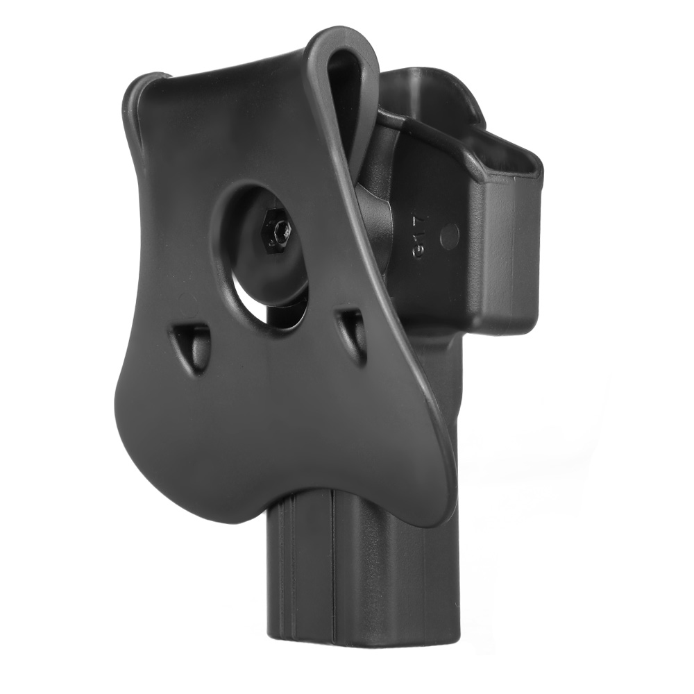 Amomax Tactical Holster Polymer Paddle für Glock 17 / 22 / 31 Rechts schwarz Bild 3