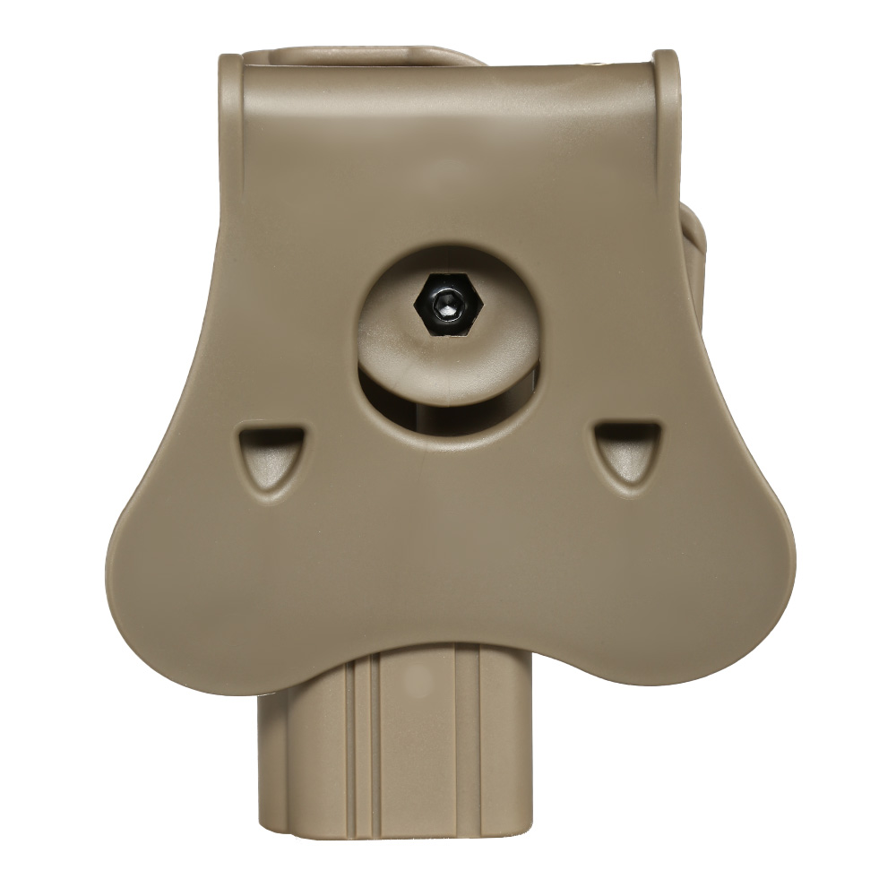 Amomax Tactical Holster Polymer Paddle fr Glock 17 / 22 / 31 Rechts Flat Dark Earth Bild 1