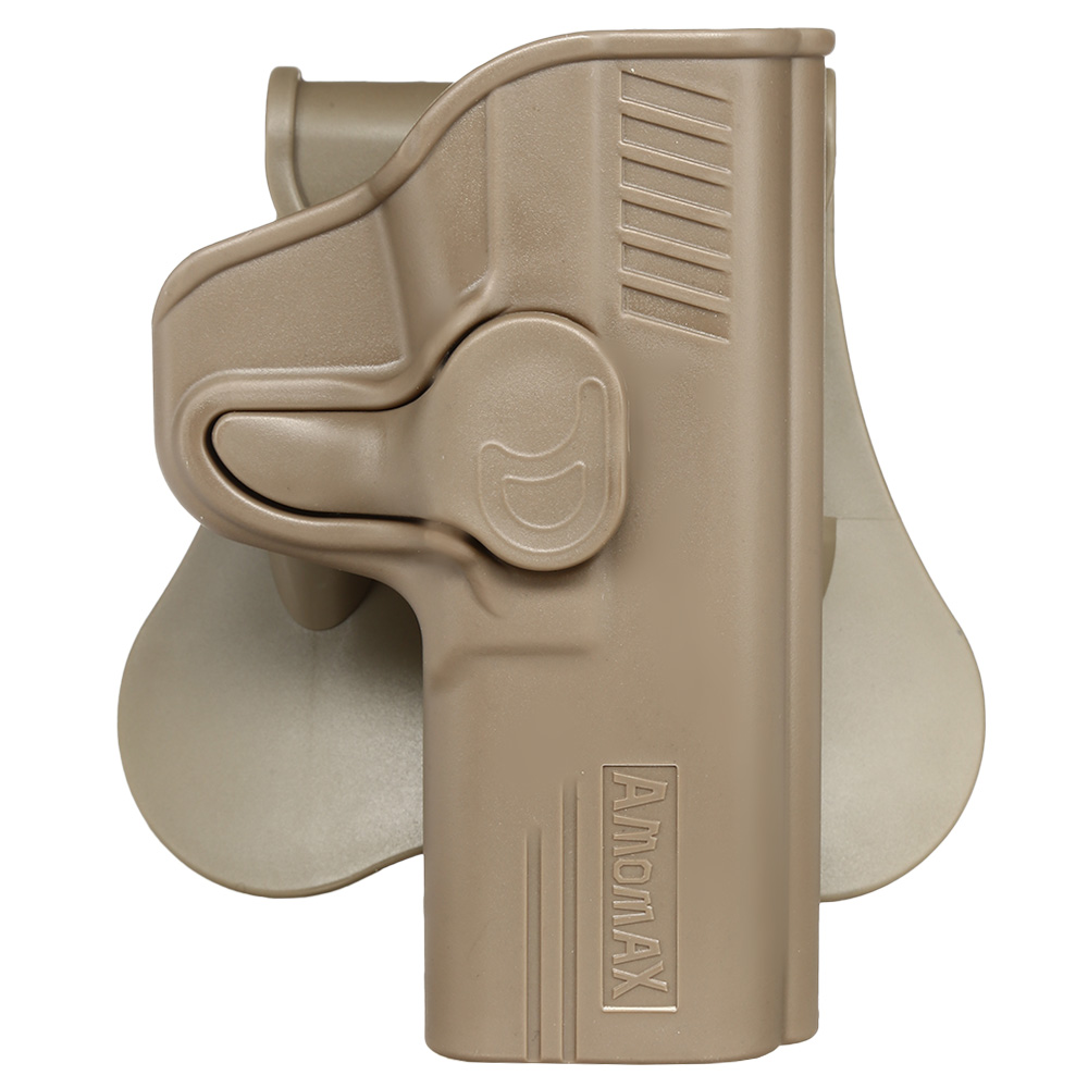 Amomax Tactical Holster Polymer Paddle fr S&W M&P 9mm Rechts Flat Dark Earth