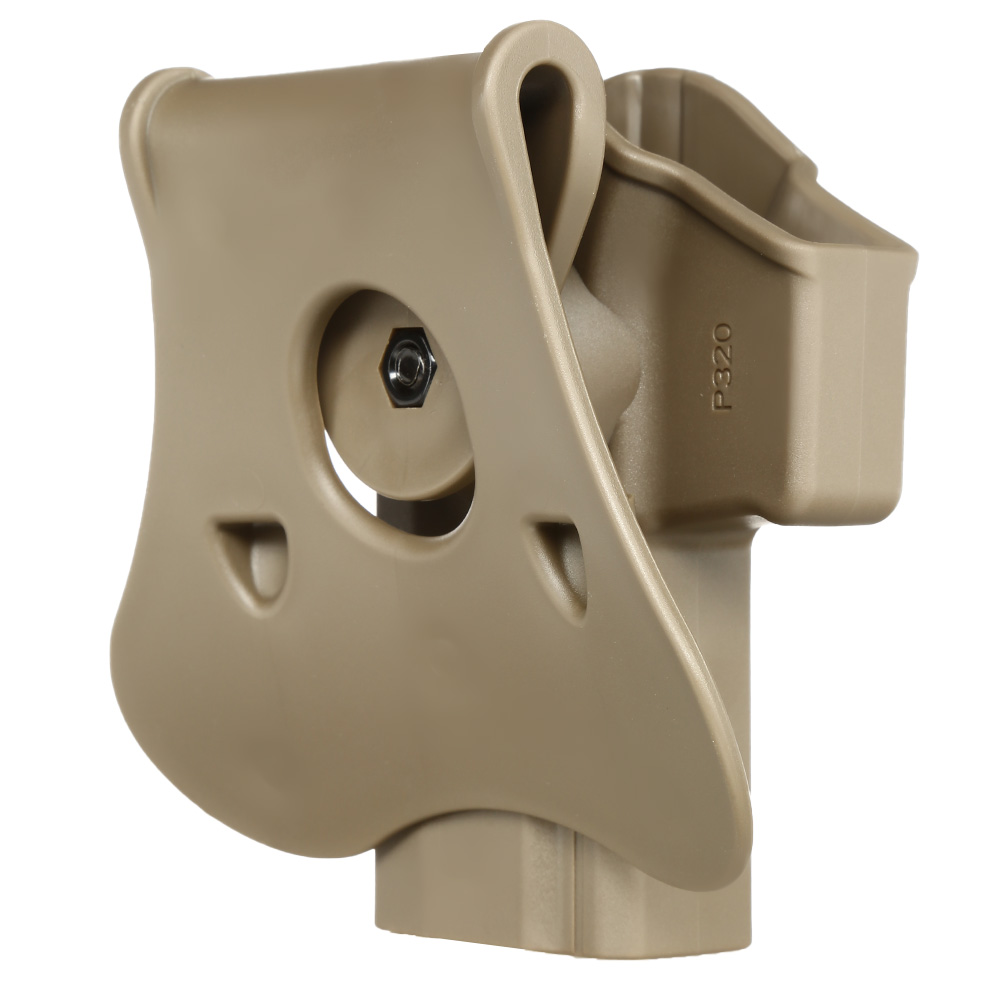 Amomax Tactical Holster Polymer Paddle Sig Sauer P320 Rechts Flat Dark Earth Bild 1
