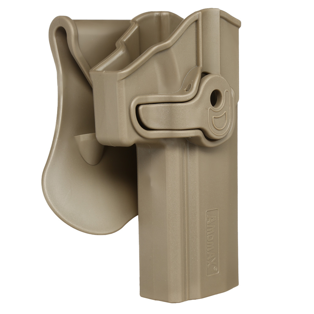 Amomax Tactical Holster Polymer Paddle Sig Sauer P320 Full Size Rechts Flat Dark Earth Bild 1