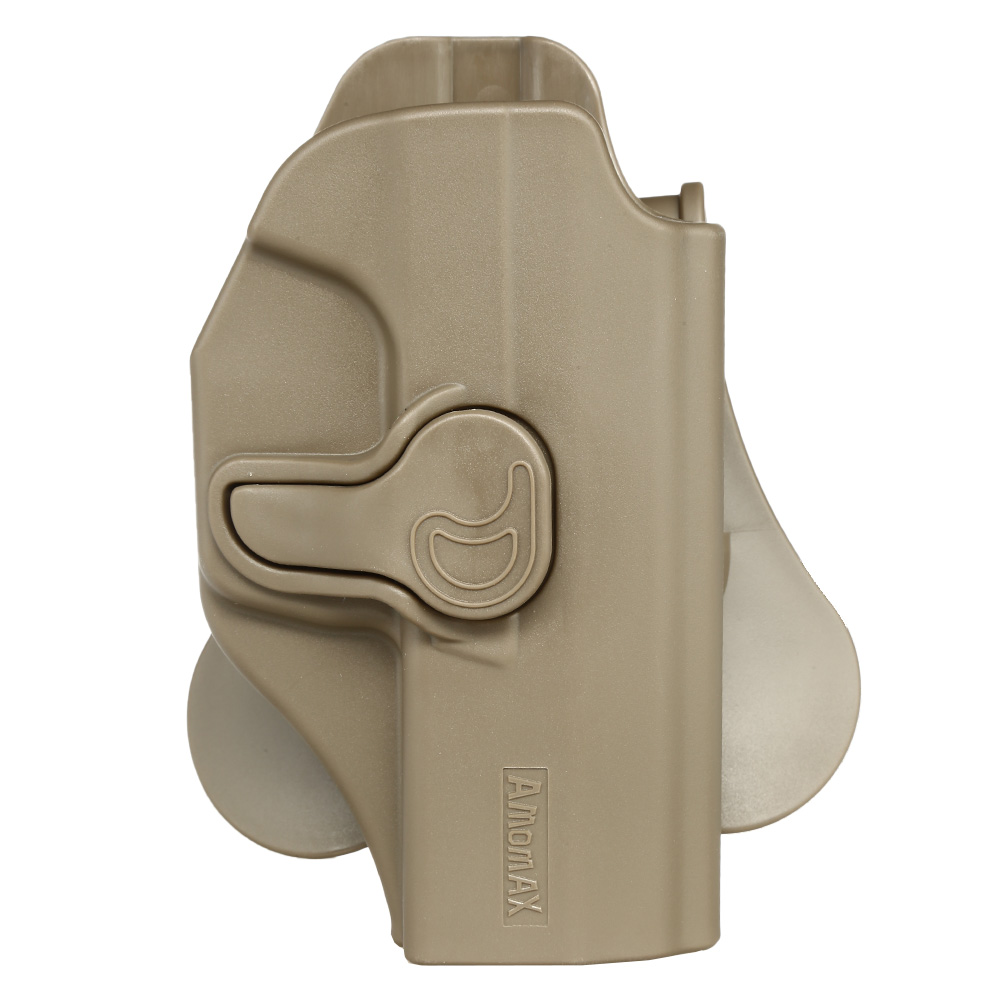 Amomax Tactical Holster Polymer Paddle fr Walther P99 Rechts Flat Dark Earth