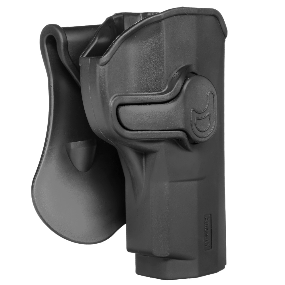 Amomax Tactical Holster Polymer Paddle fr Beretta Px4 Storm Rechts schwarz Bild 1