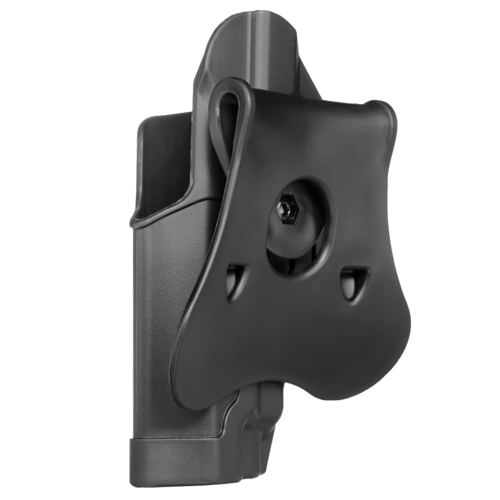 Amomax Tactical Holster Polymer Paddle für Sig Sauer P220 Serie Rechts schwarz Bild 1