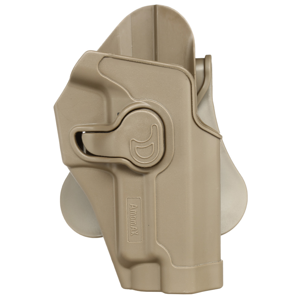 Amomax Tactical Holster Polymer Paddle fr Sig Sauer P220 Serie Rechts Flat Dark Earth