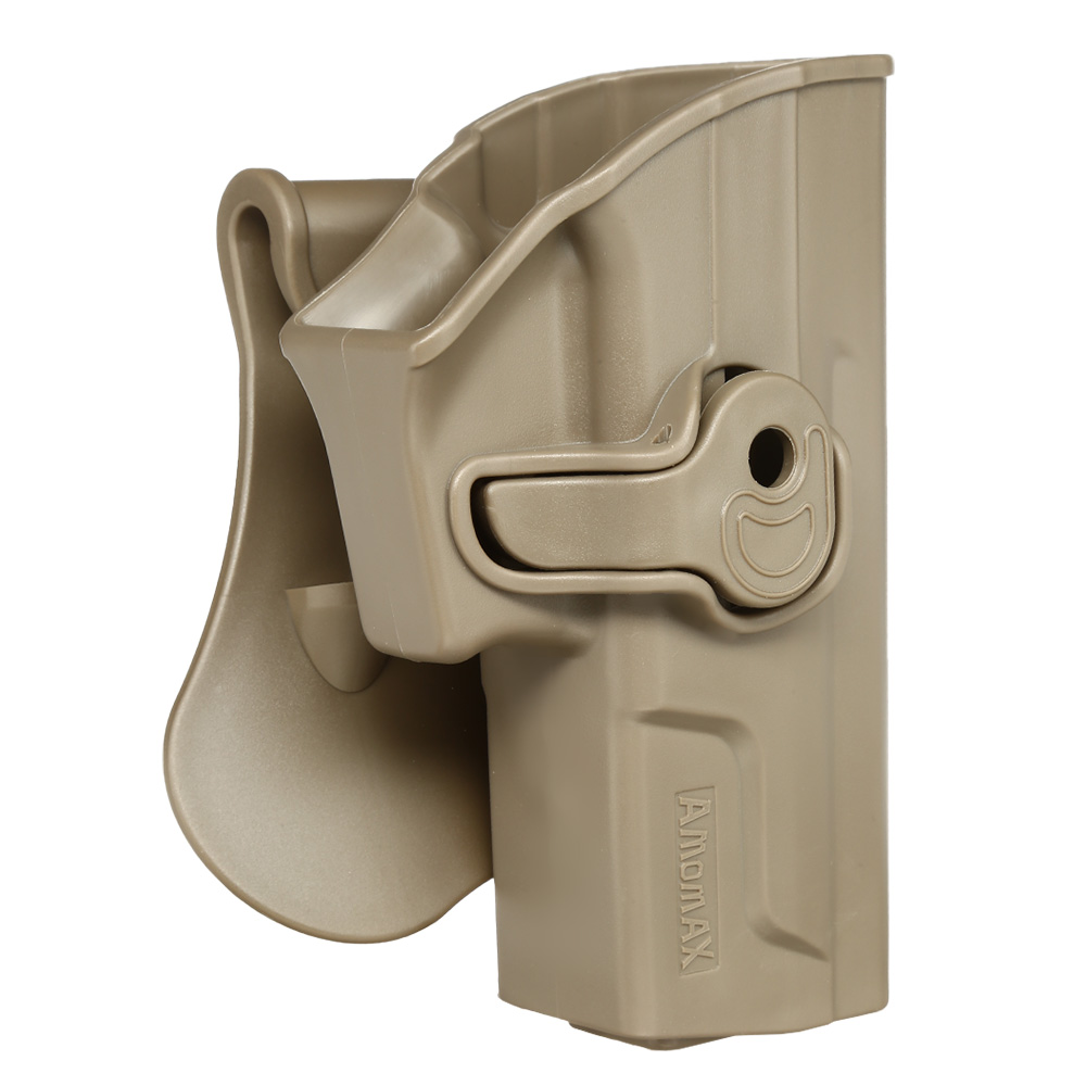 Amomax Tactical Holster Polymer Paddle fr Sig Sauer SP2022 Rechts Flat Dark Earth Bild 1