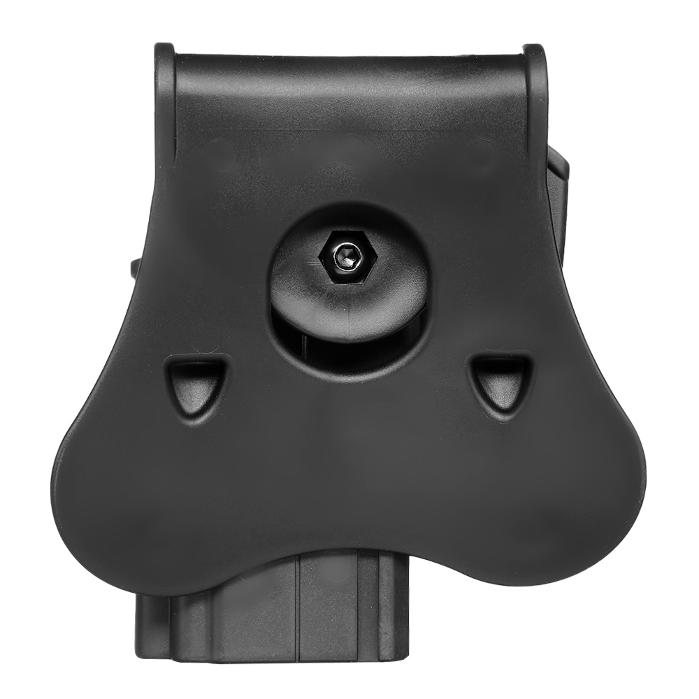 Amomax Tactical Holster Polymer Paddle fr CZ 75D Compact / Taurus 24/7 Rechts schwarz Bild 5