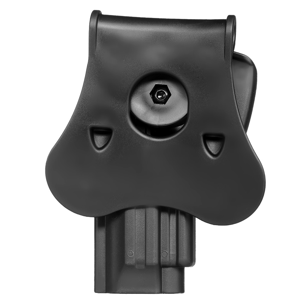 Amomax Tactical Holster Polymer Paddle fr Beretta 92 / 92F / M9 Rechts schwarz Bild 5