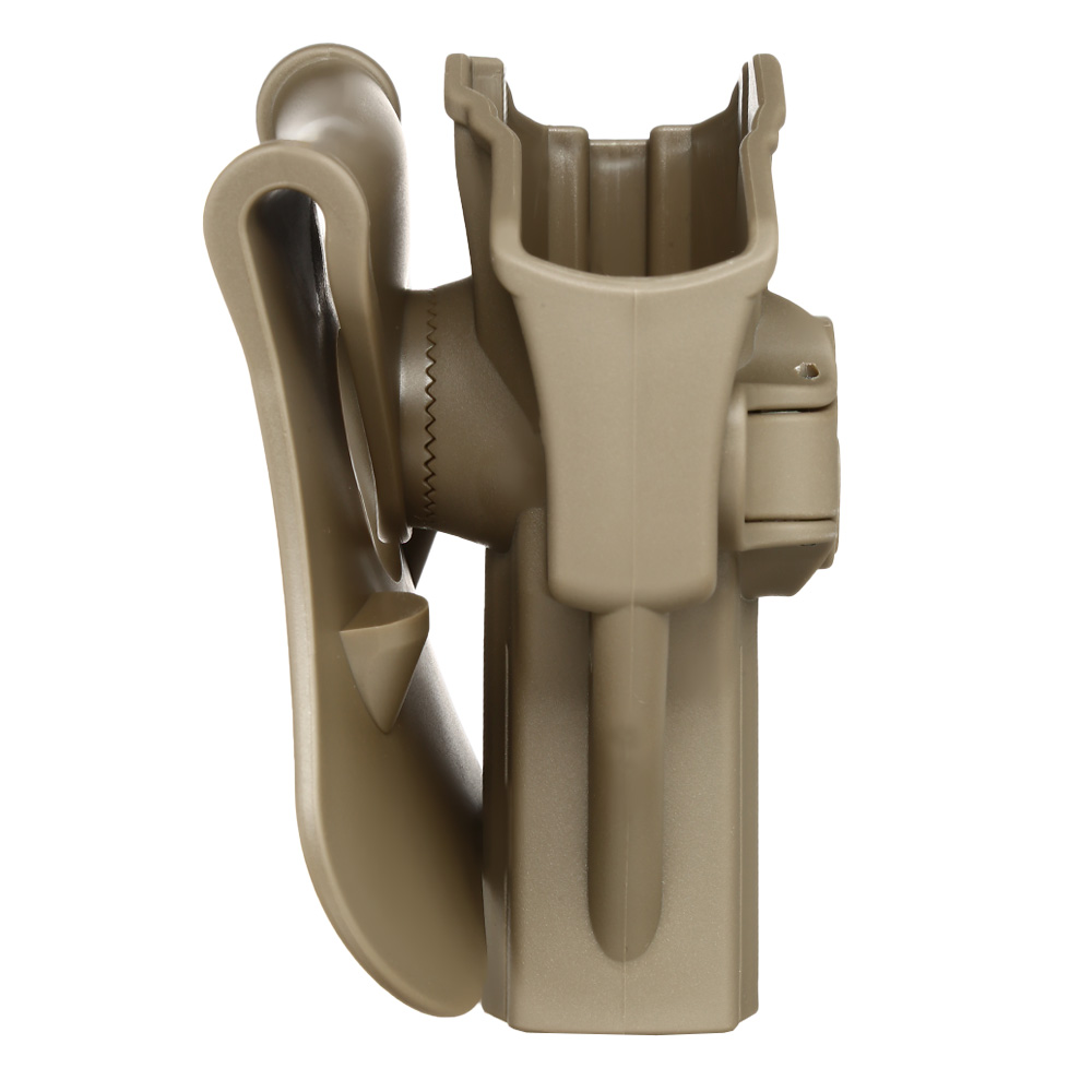 Amomax Tactical Holster Polymer Paddle fr H&K USP Serie / G&G GTP-9 Rechts Flat Dark Earth Bild 2