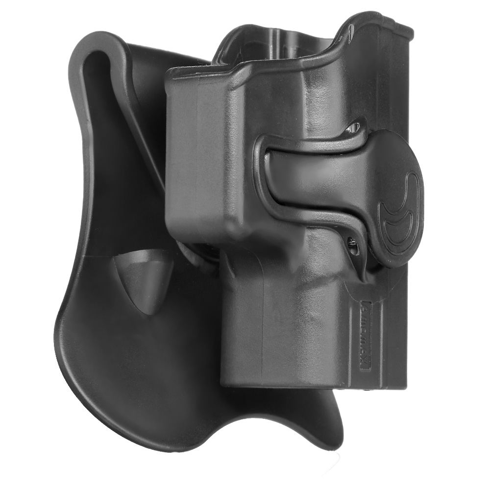 Amomax Tactical Holster Polymer Paddle fr HS2000 / Springfield XD Rechts schwarz Bild 1