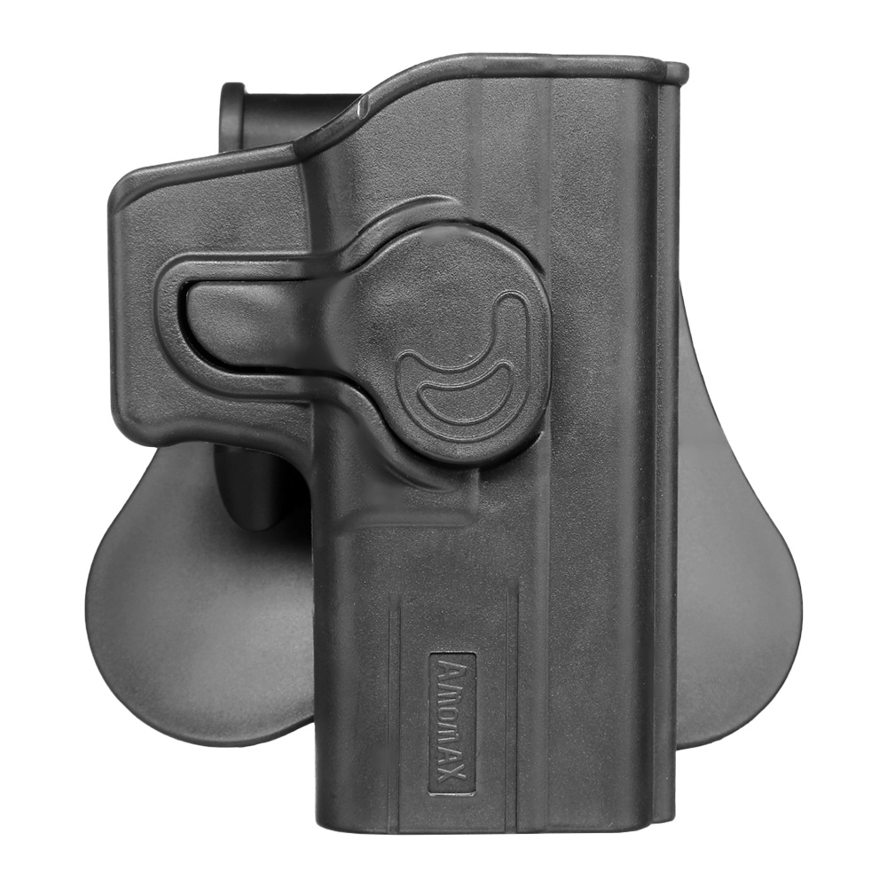 Amomax Tactical Holster Polymer Paddle fr Springfield XD40 Tactical / XD45 Rechts schwarz