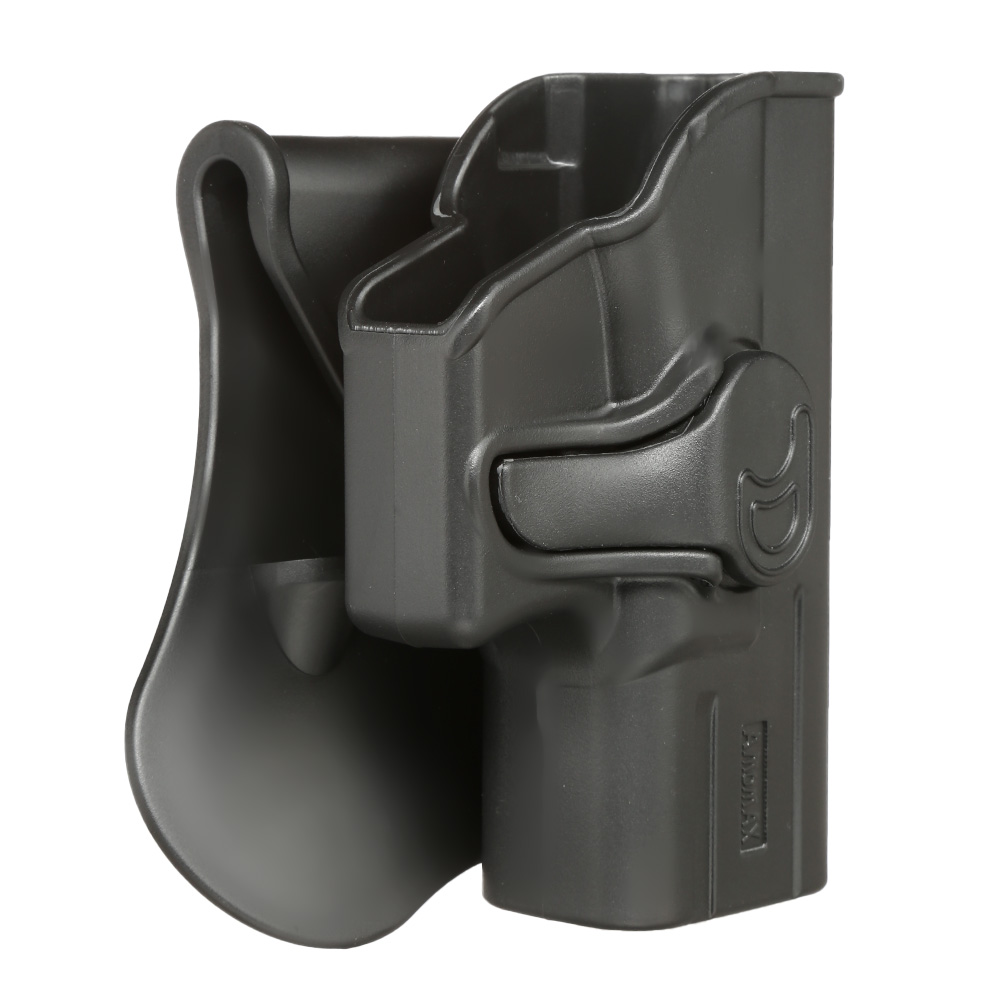 Amomax Tactical Holster Polymer Paddle fr Glock 26 / 27 / 33 Rechts schwarz Bild 1