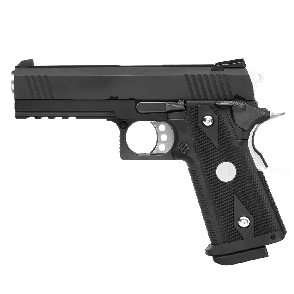 Wei-ETech Hi-Capa 4.3 Vollmetall GBB 6mm BB schwarz Bild 1