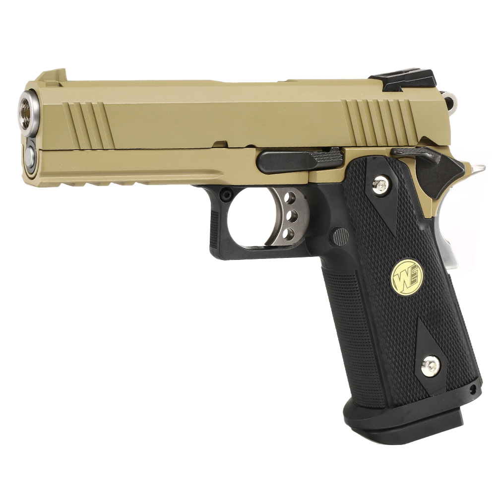 Wei-ETech Hi-Capa 4.3 Vollmetall GBB 6mm BB Tan / schwarz