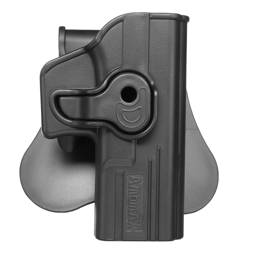 Amomax Tactical Holster Polymer Paddle fr Airsoft G-Modelle Rechts schwarz
