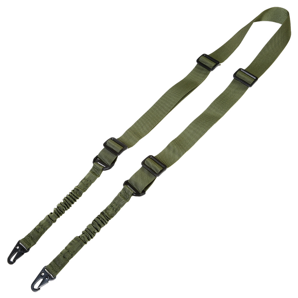 Amomax 2-Punkt Tragegurt Dual Bungee Universal Tactical Type 1 oliv
