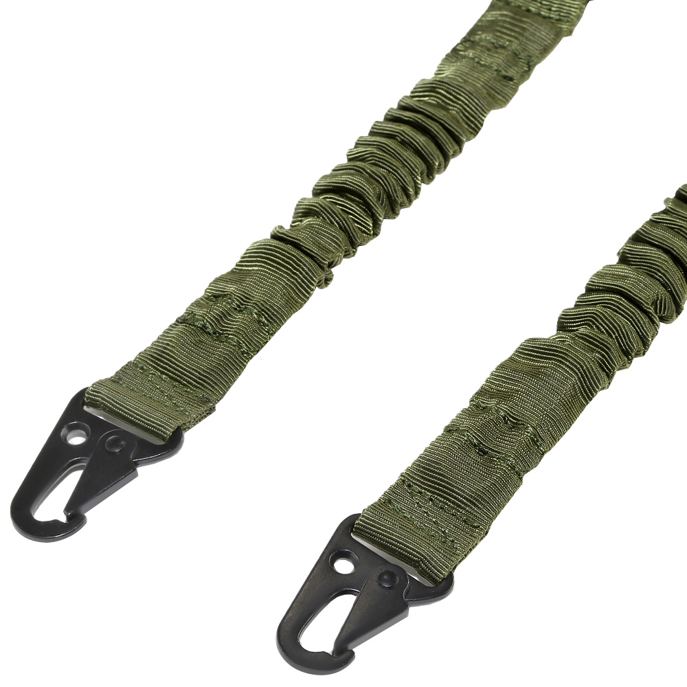 Amomax 2-Punkt Tragegurt Dual Bungee Universal Tactical Type 1 oliv Bild 2