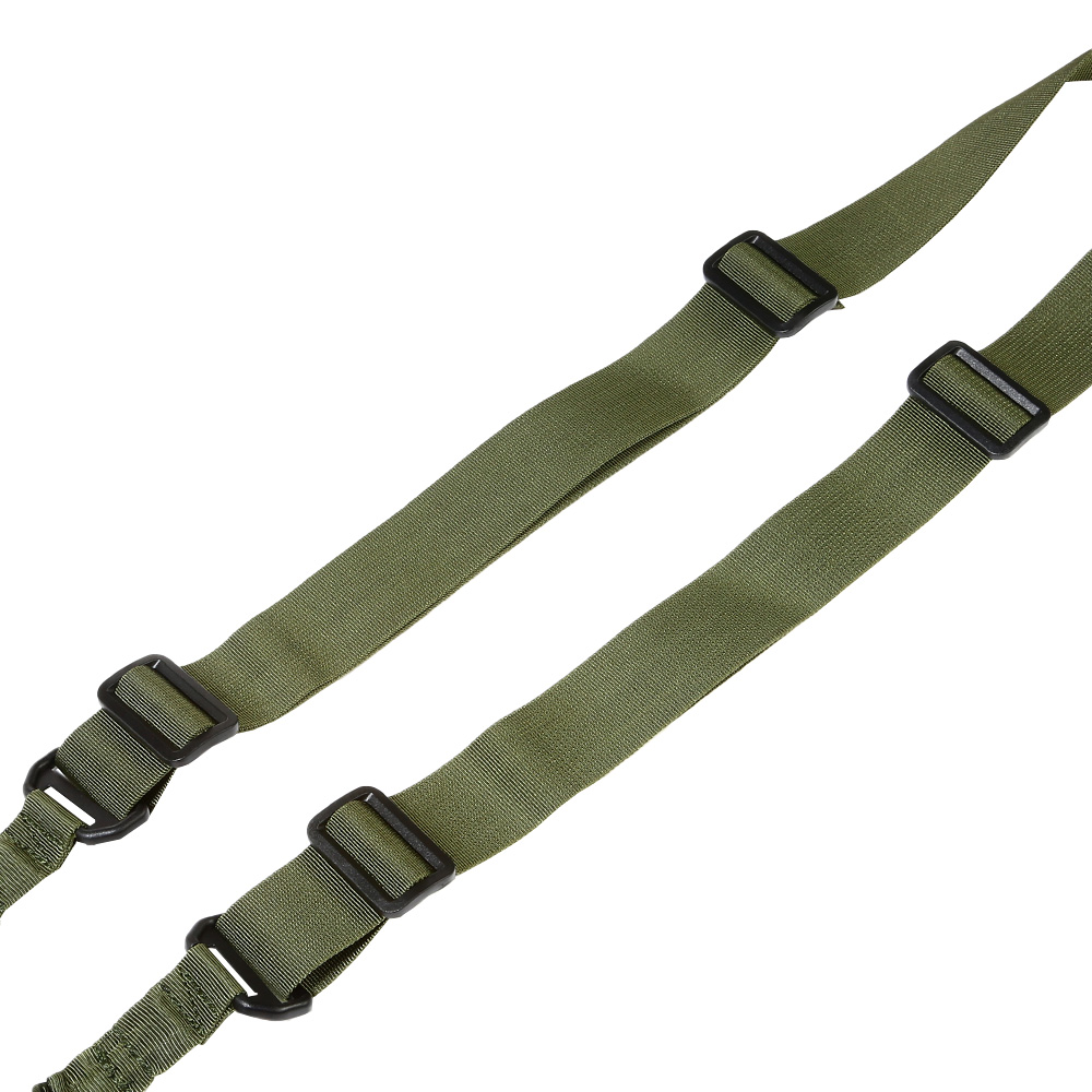 Amomax 2-Punkt Tragegurt Dual Bungee Universal Tactical Type 1 oliv Bild 3