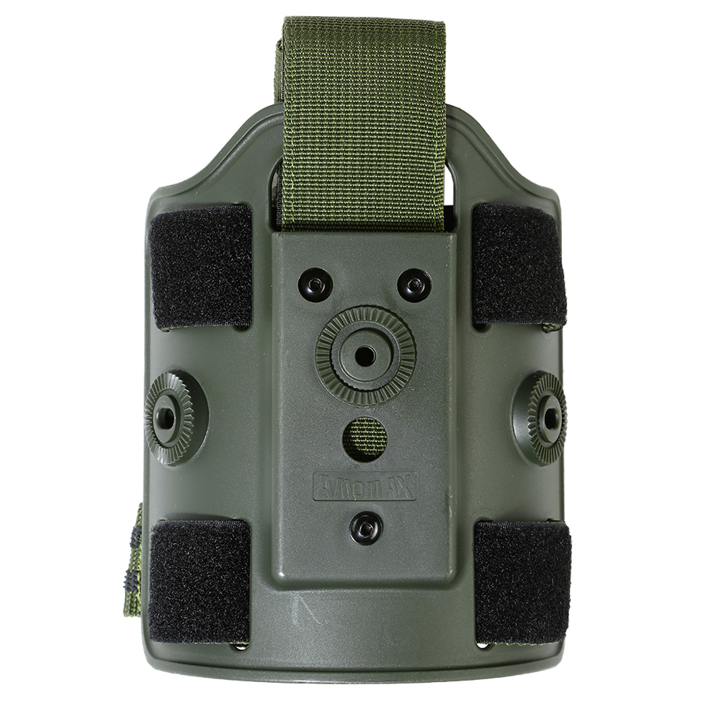 Amomax Tactical Holster Drop Leg Plate / Beinplattform oliv Bild 1