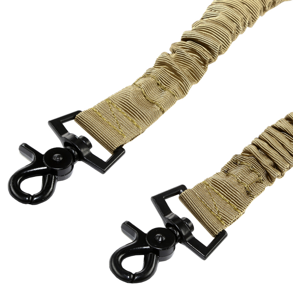 Amomax 2-Punkt Tragegurt  Dual Bungee Universal Tactical Type 2 Coyote Brown Bild 2
