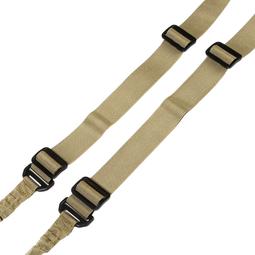 Amomax 2-Punkt Tragegurt  Dual Bungee Universal Tactical Type 2 Coyote Brown Bild 3