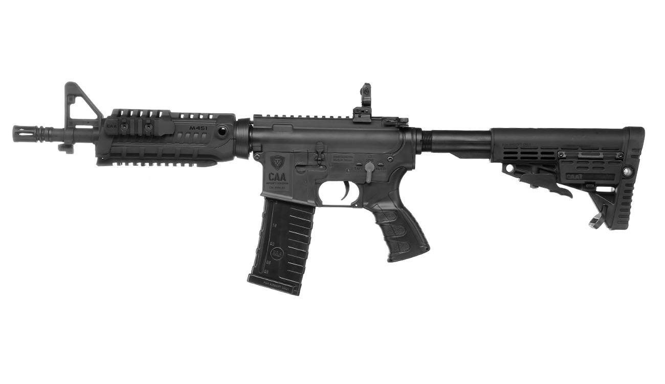 CAA Airsoft Division M4 CQB Sportline S-AEG 6mm BB schwarz Bild 1