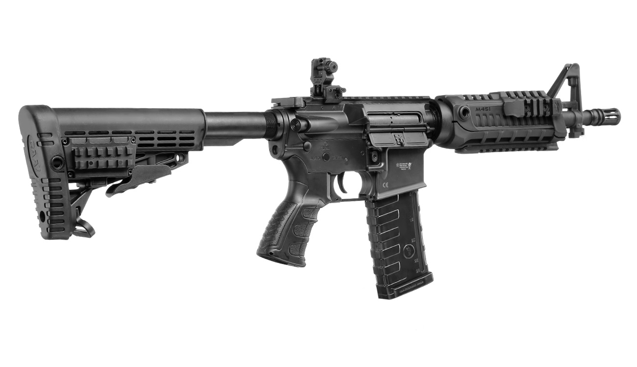 CAA Airsoft Division M4 CQB Sportline S-AEG 6mm BB schwarz Bild 3