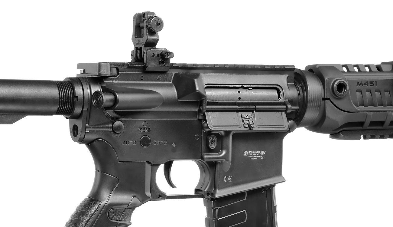 CAA Airsoft Division M4 CQB Sportline S-AEG 6mm BB schwarz Bild 8