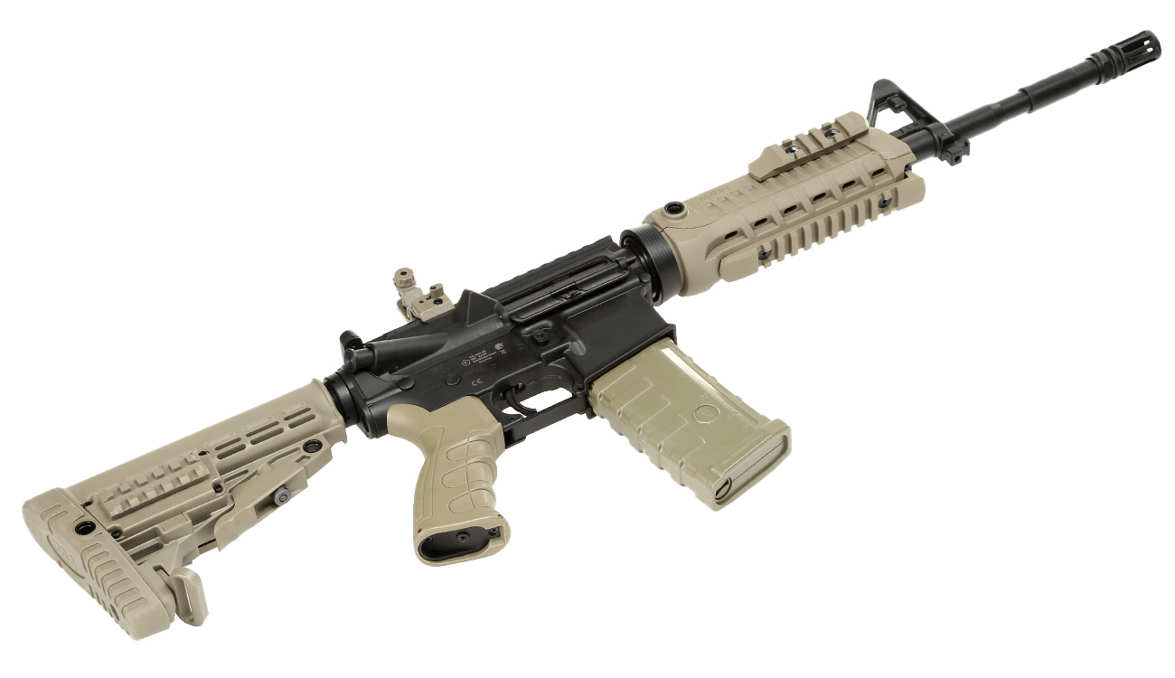 CAA Airsoft Division M4 Carbine Sportline S-AEG 6mm BB Desert Tan Bild 4