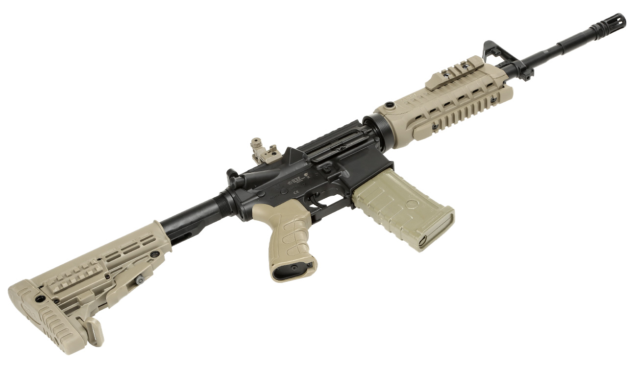 CAA Airsoft Division M4 Carbine Sportline S-AEG 6mm BB Desert Tan Bild 5