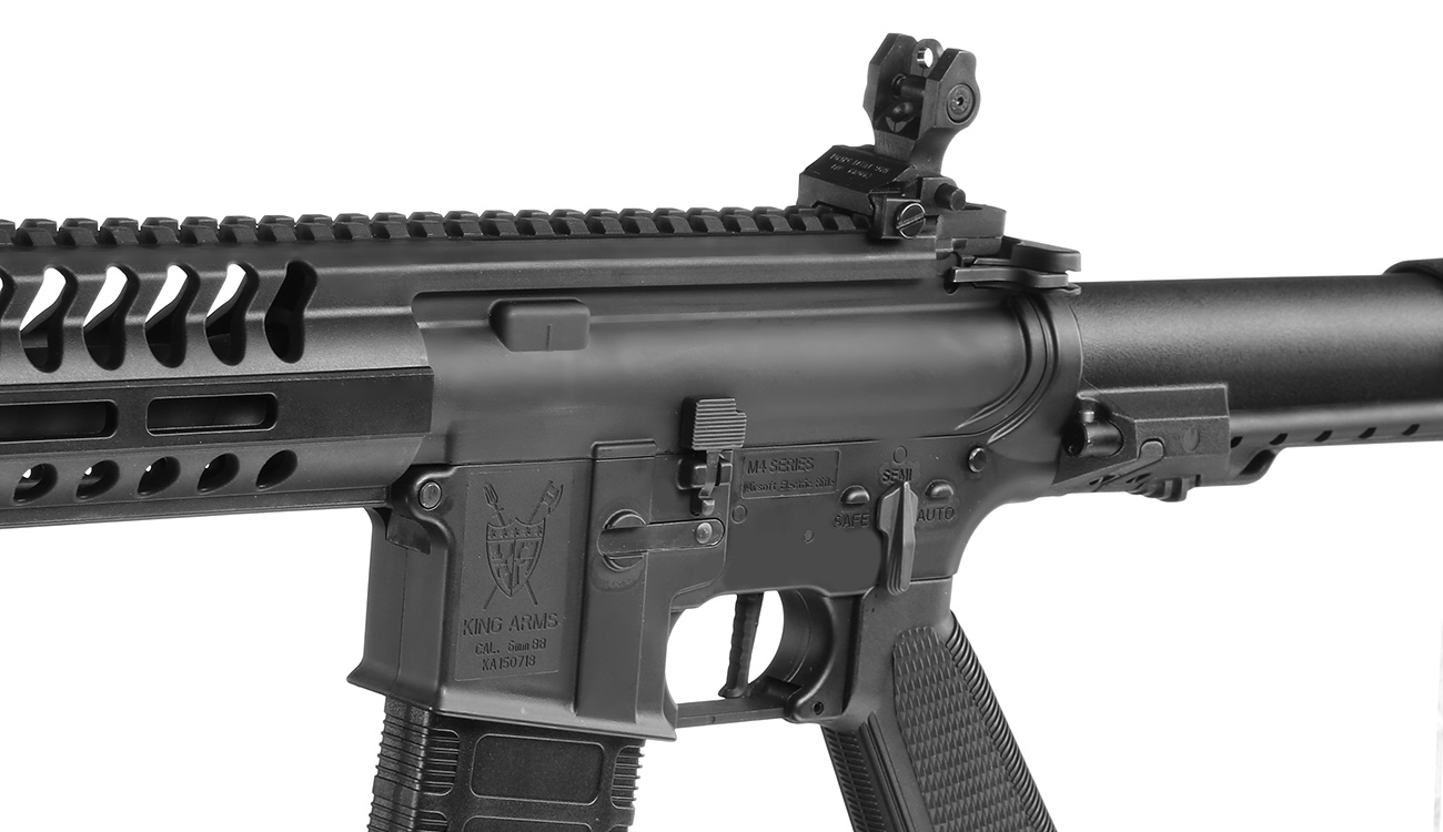 King Arms M4 Striker LOCK CQB Ultra Grade Version II S-AEG 6mm BB schwarz Bild 5