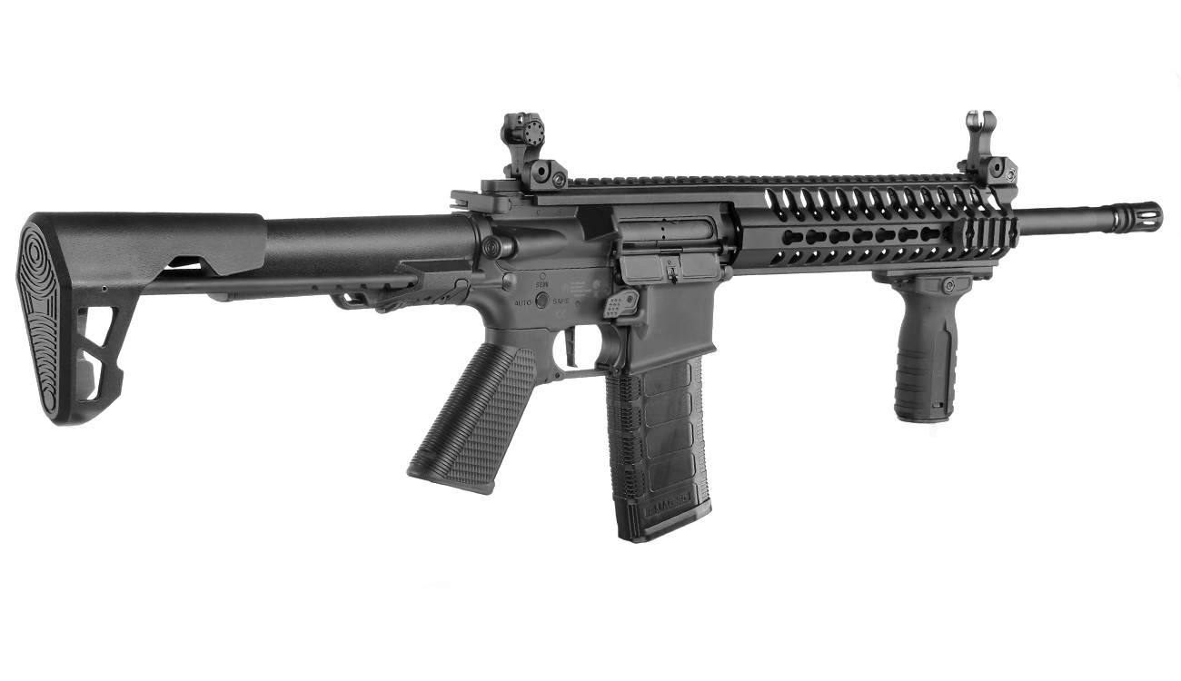 King Arms M4 Striker KeyMod Carbine Ultra Grade Version II S-AEG 6mm BB schwarz Bild 3