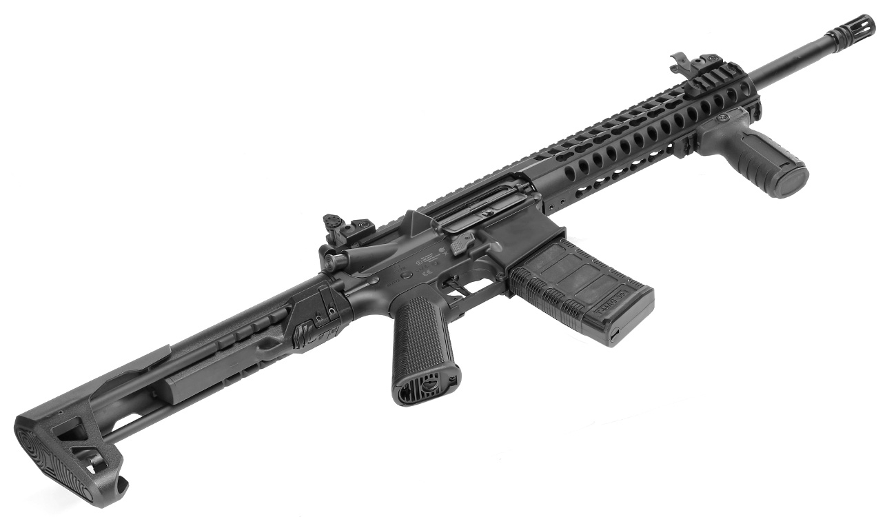 King Arms M4 Striker KeyMod Carbine Ultra Grade Version II S-AEG 6mm BB schwarz Bild 5