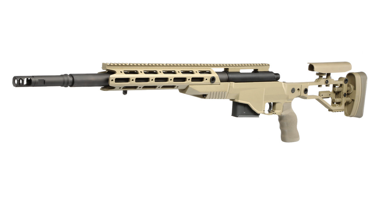Ares M40A6 Bolt Action Snipergewehr TX-System Springer 6mm BB Dark Earth