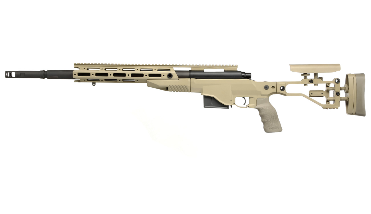 Ares M40A6 Bolt Action Snipergewehr TX-System Springer 6mm BB Dark Earth Bild 1