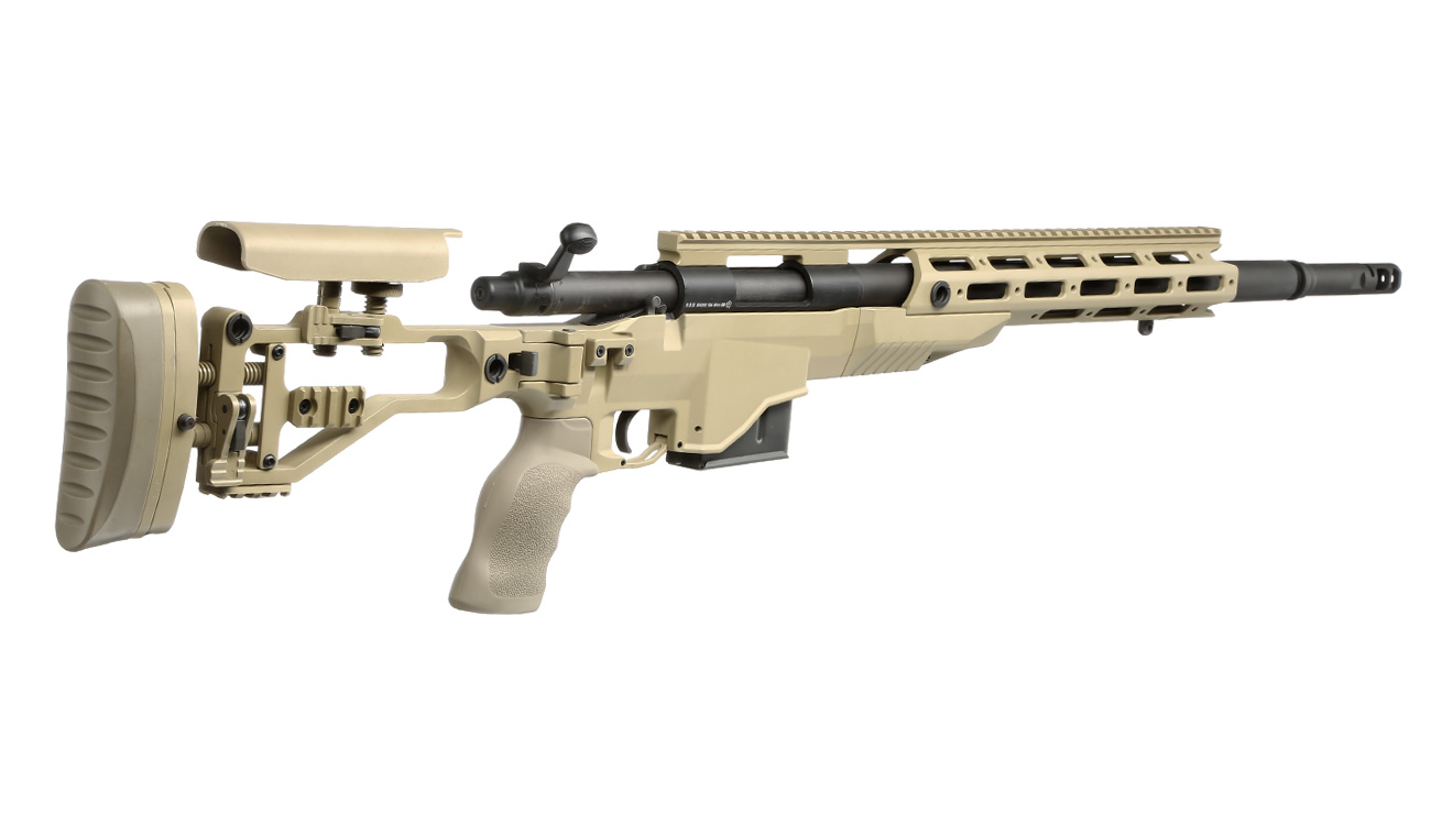Ares M40A6 Bolt Action Snipergewehr TX-System Springer 6mm BB Dark Earth Bild 10
