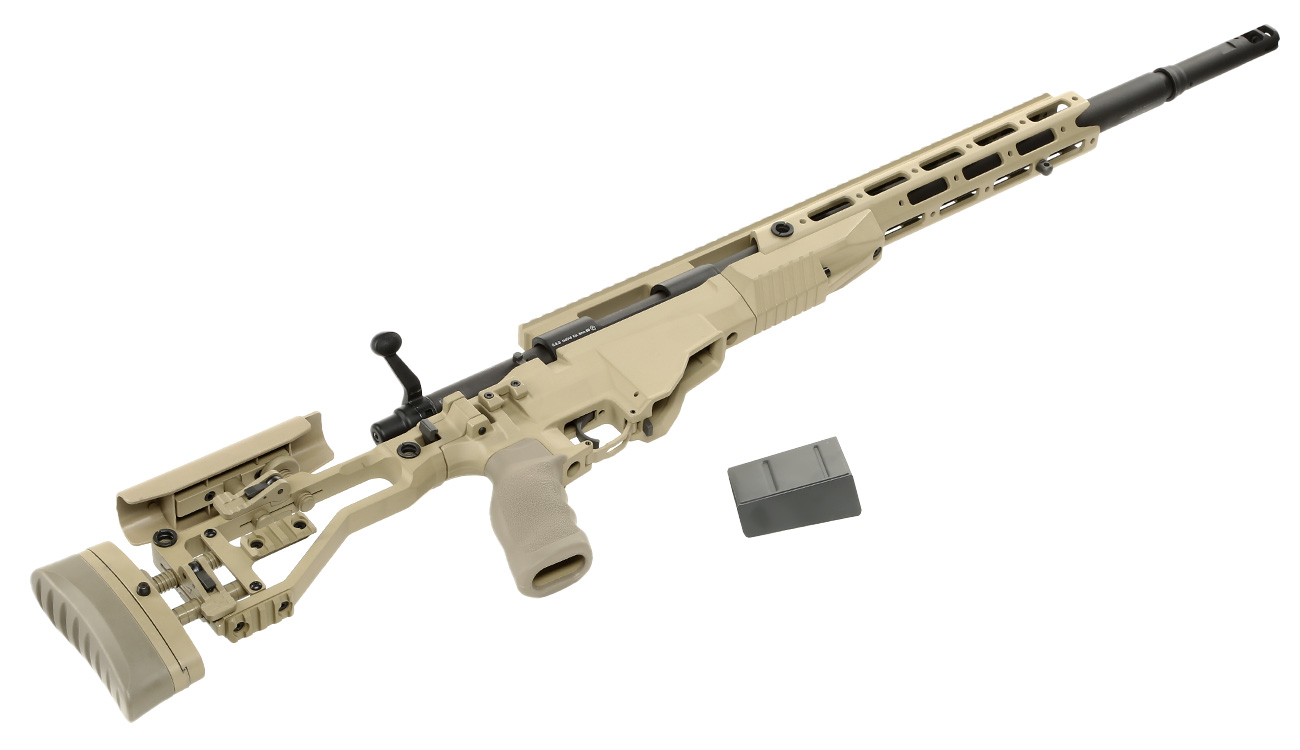 Ares M40A6 Bolt Action Snipergewehr TX-System Springer 6mm BB Dark Earth Bild 6