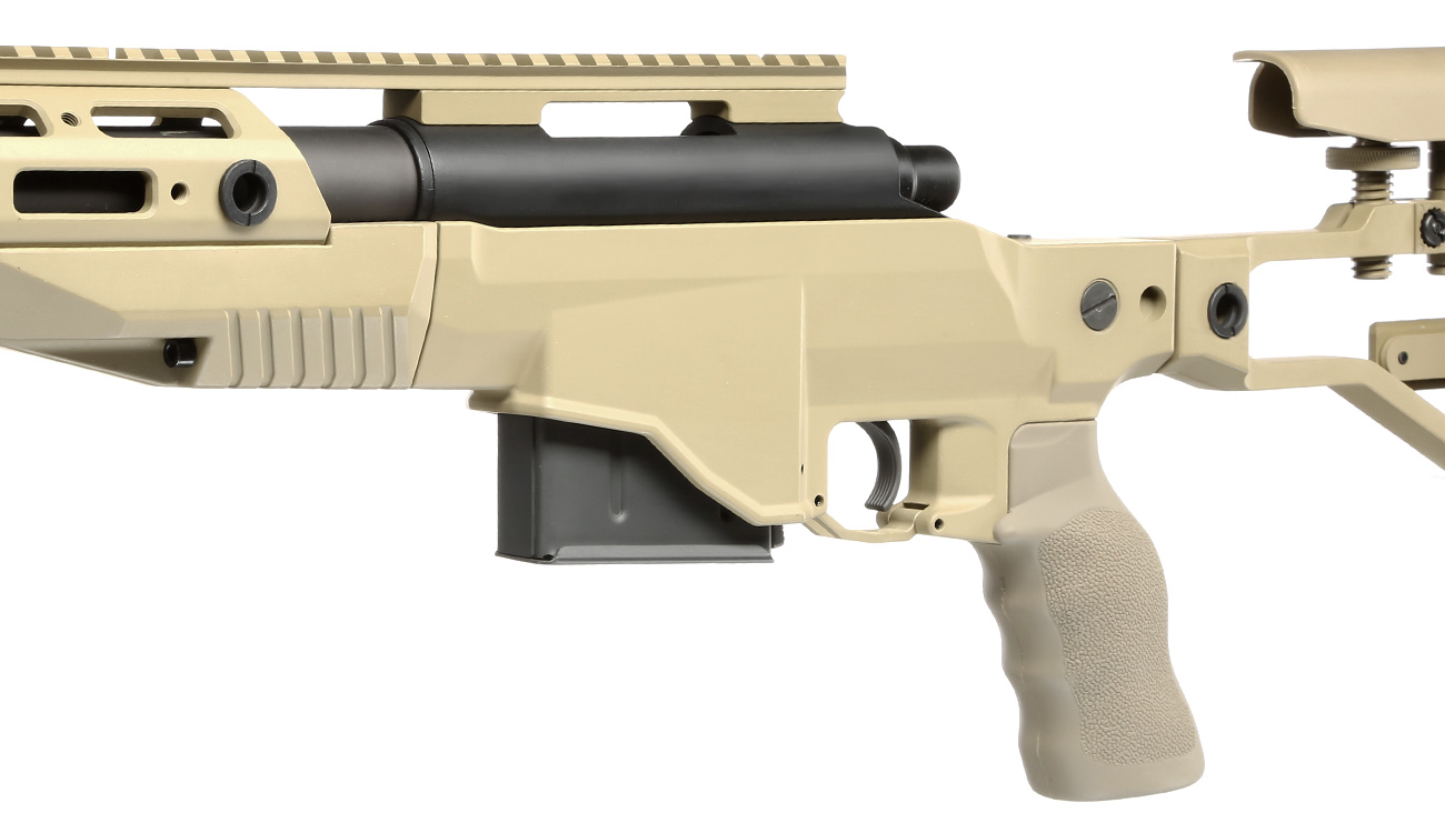 Ares M40A6 Bolt Action Snipergewehr TX-System Springer 6mm BB Dark Earth Bild 8