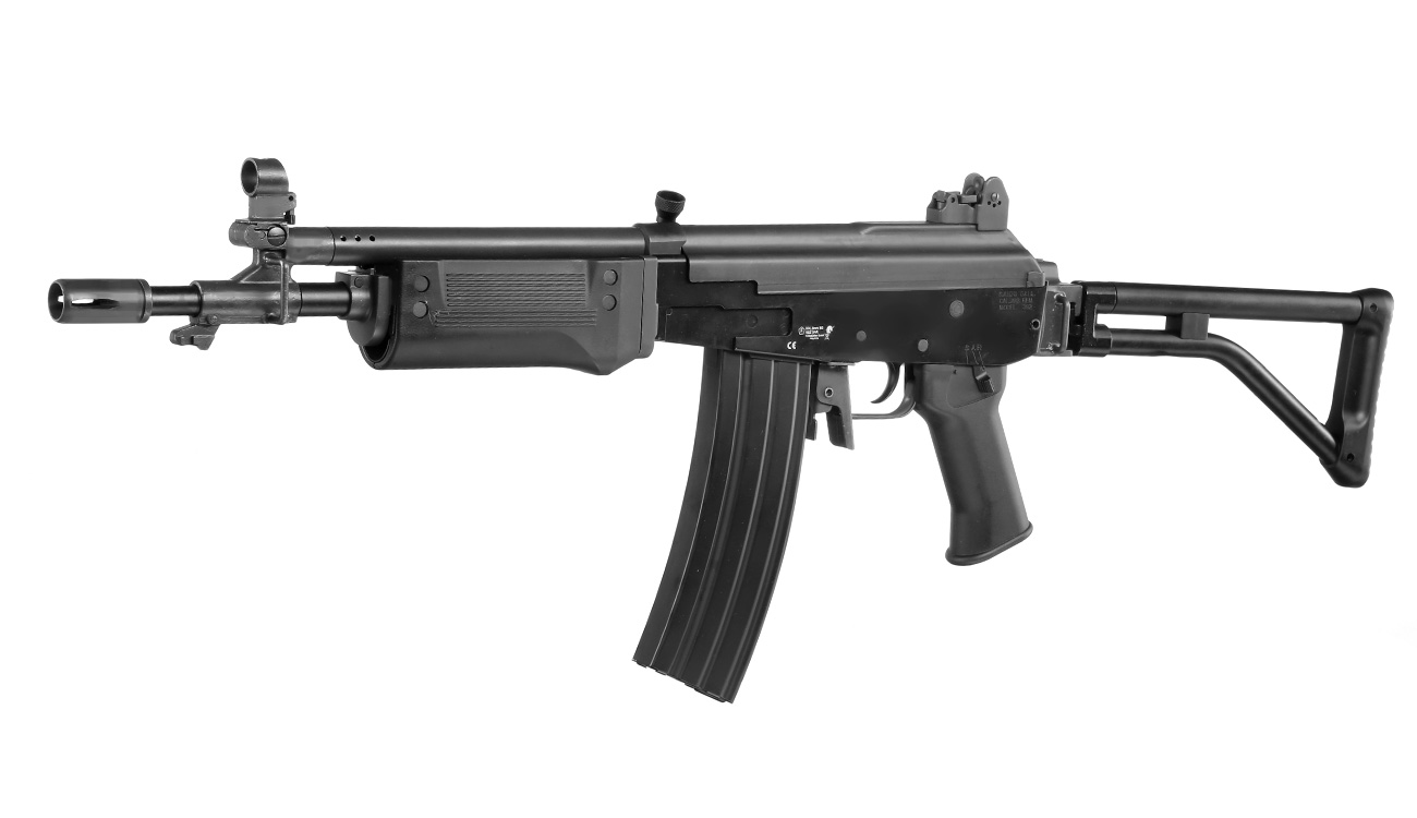 King Arms Galil SAR Vollmetall S-AEG 6mm BB schwarz