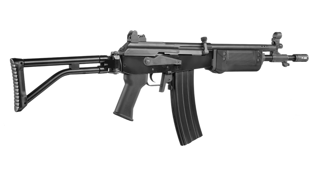 King Arms Galil SAR Vollmetall S-AEG 6mm BB schwarz Bild 3