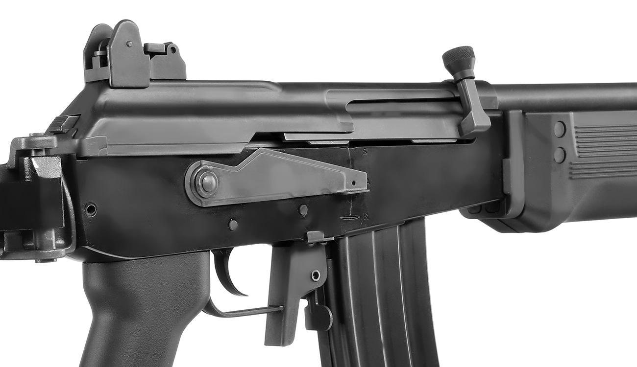 King Arms Galil SAR Vollmetall S-AEG 6mm BB schwarz Bild 8
