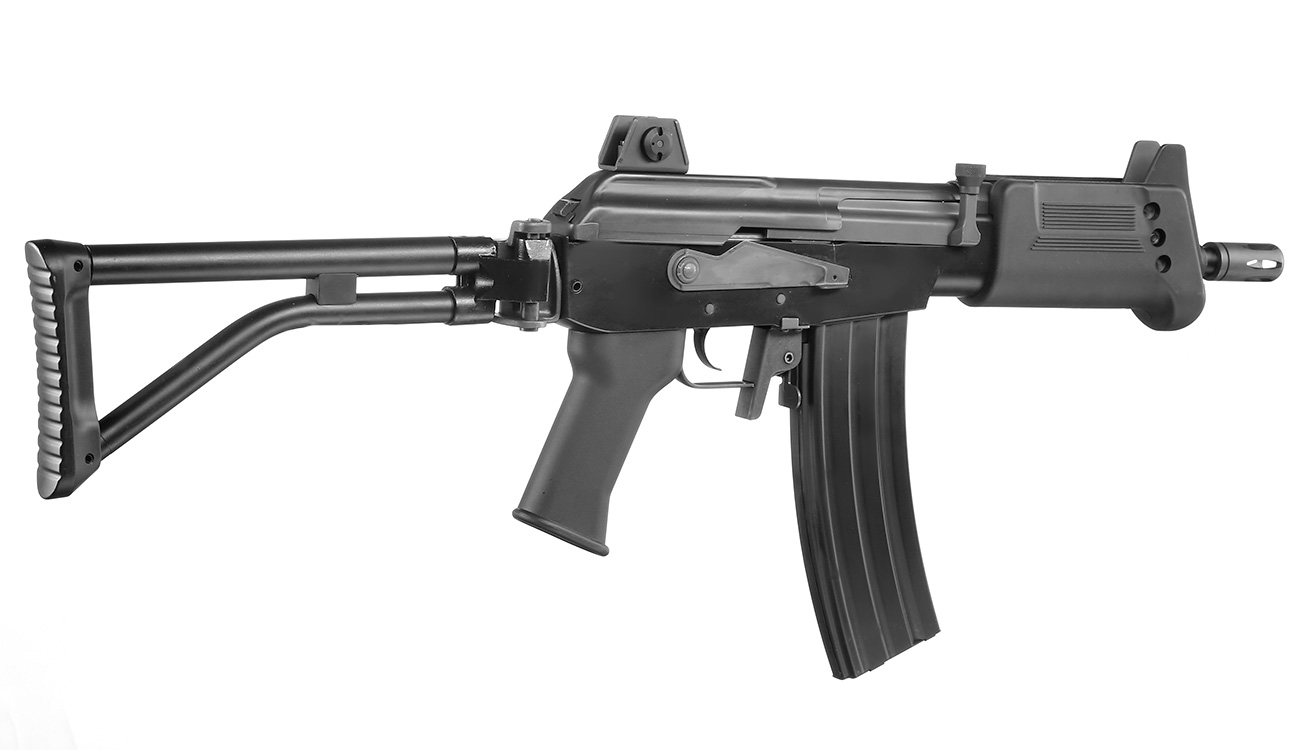 King Arms Galil MAR Compact Carbine Vollmetall S-AEG 6mm BB schwarz Bild 3