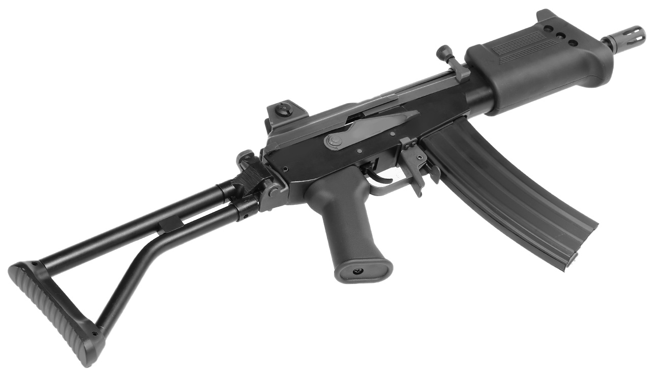 King Arms Galil MAR Compact Carbine Vollmetall S-AEG 6mm BB schwarz Bild 5