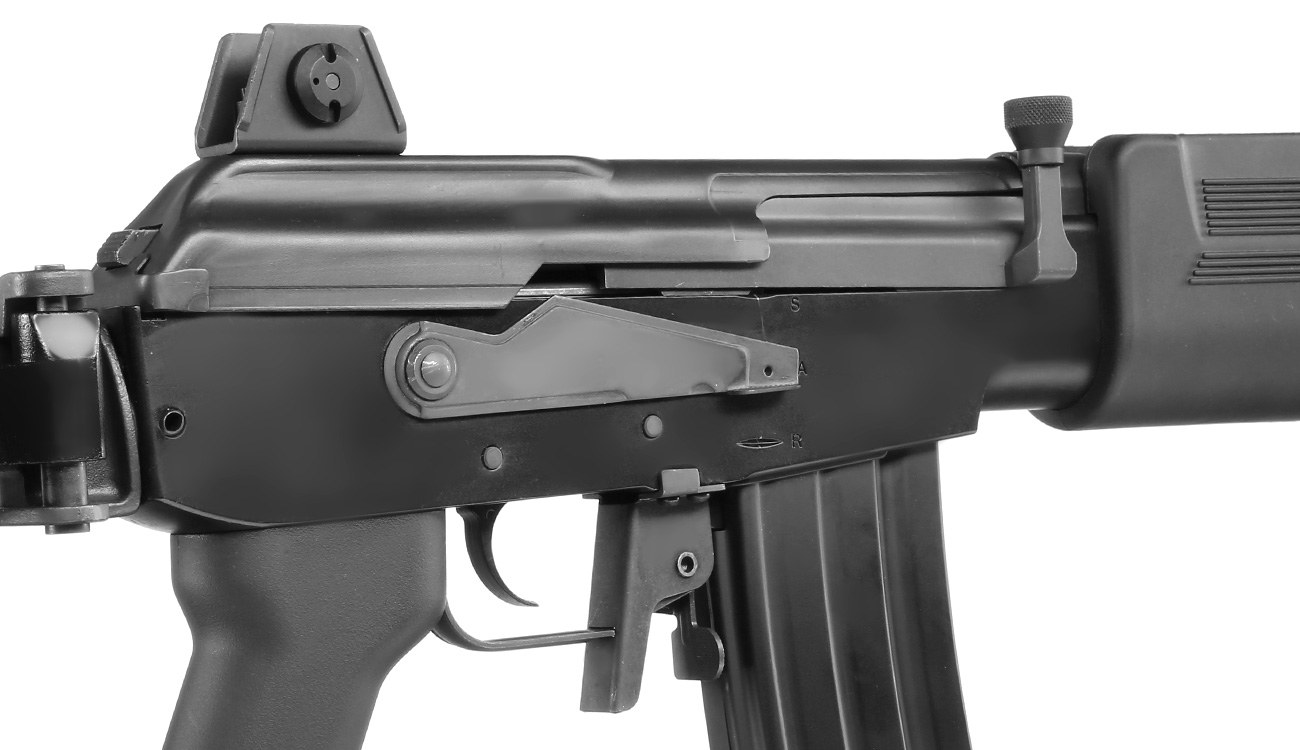 King Arms Galil MAR Compact Carbine Vollmetall S-AEG 6mm BB schwarz Bild 8