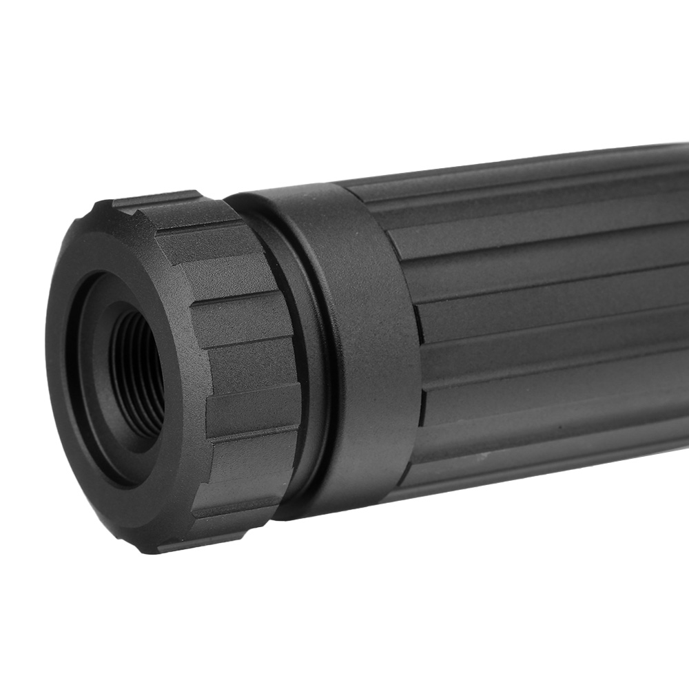 Action Army DDW Aluminium Sound Suppressor 14mm- f. AAP-01 schwarz Bild 5