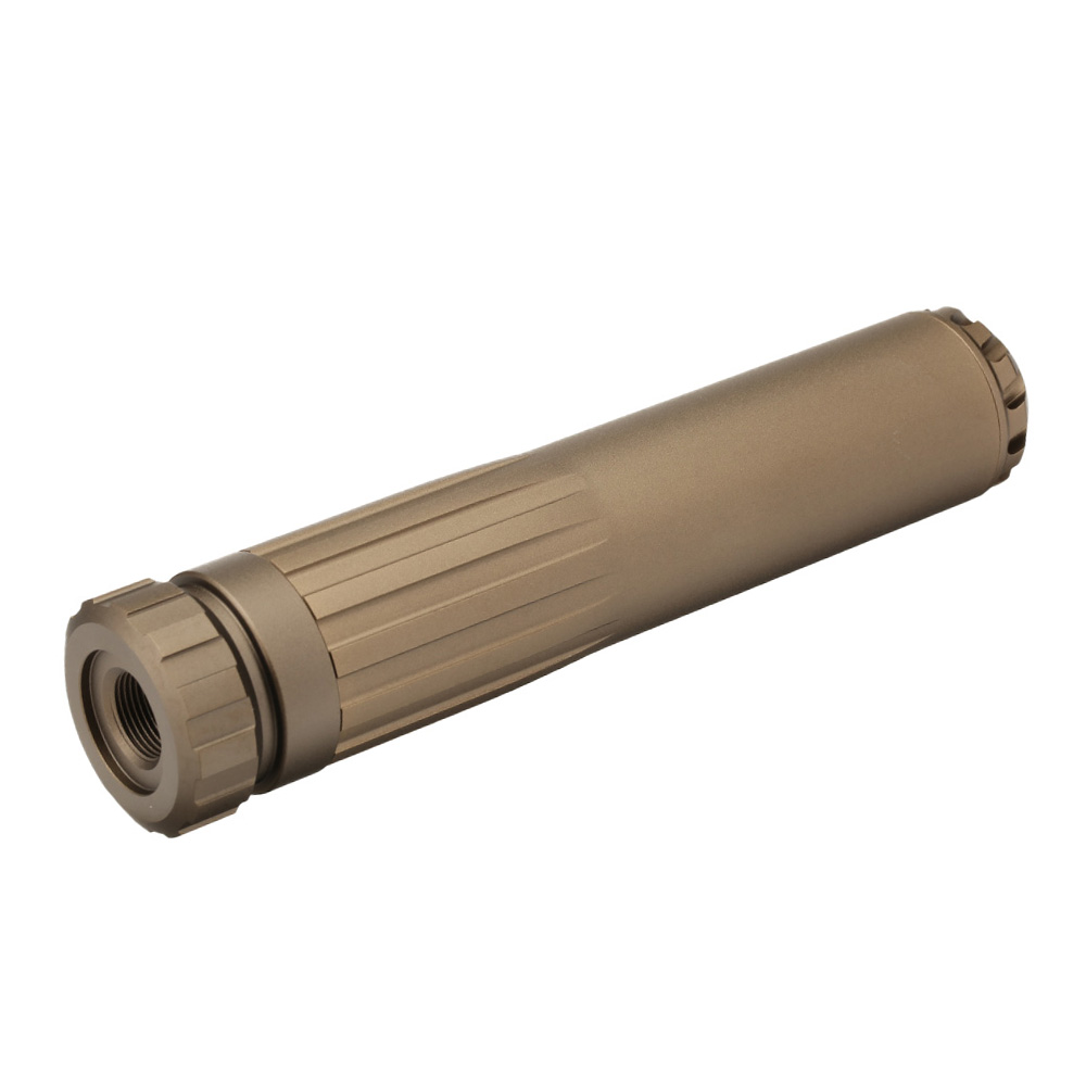 Action Army DDW Aluminium Sound Suppressor 14mm- f. AAP-01 Flat Dark Earth Bild 1